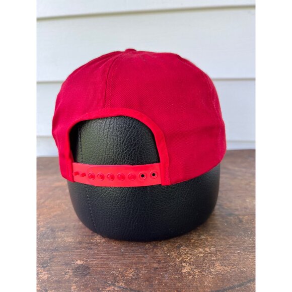 Vintage Gwaltney Racing 27 Adjustable Red Snapback Hat X3 - Picture 2 of 4